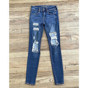 American Eagle  size 2 regular Super Stretch X Skinny Jegging Jeans AEO